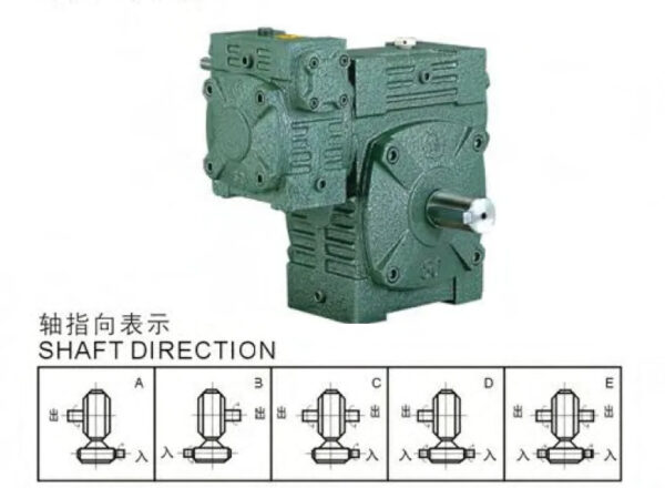 WPWE Series Double Stage Worm Gearboxes Supplier