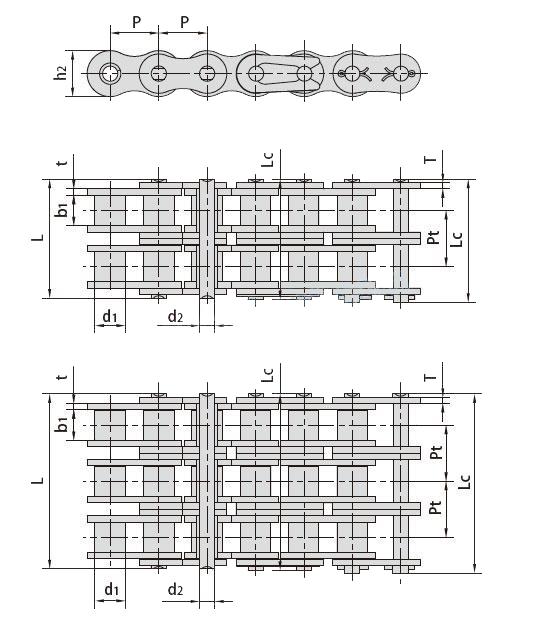 escalator drive chain