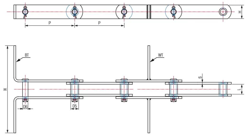 Stainless Steel Scraper Chains