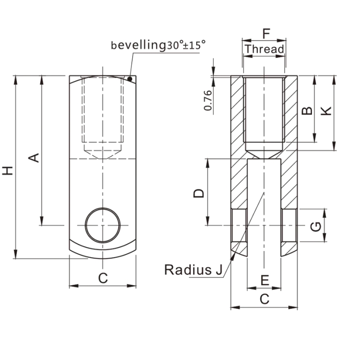 FU series Clevises