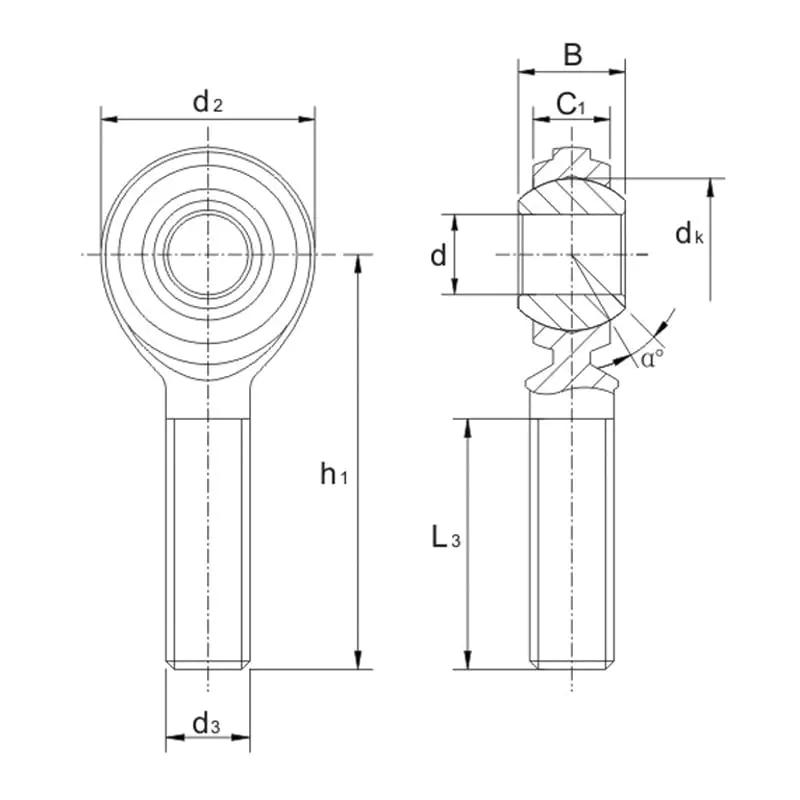 Rod Ends Bearing CM