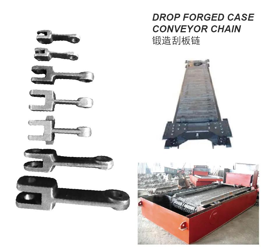 Single link Drop Forged Case Conveyor Chain