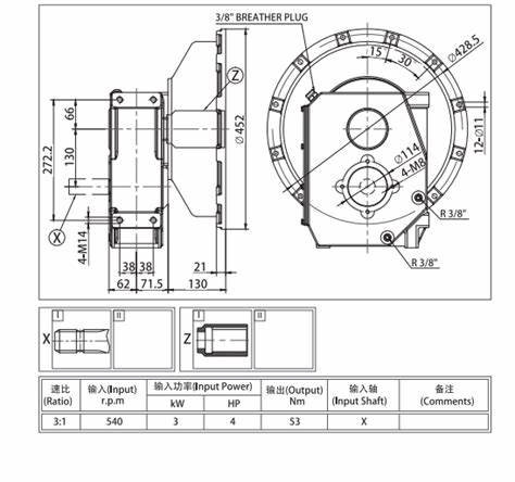 Agricultural Generator Gearbox 14