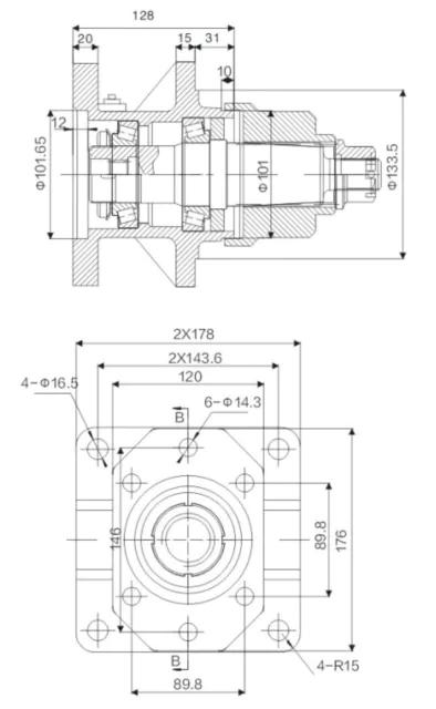 Hydraulic Drive Spindle MDH-40