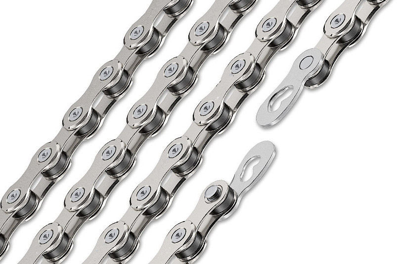 Nickel-plated chains Display