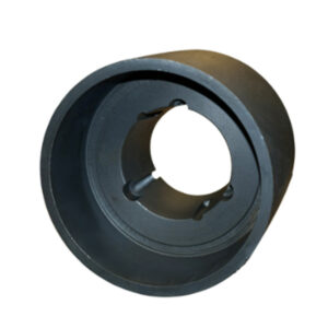 Falt belt pulleys for taper bushes