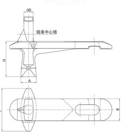 A B series X678 Pusher dog