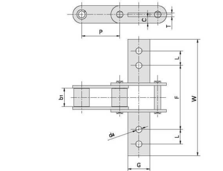 agricultural chain attachments CA550K6 CA620K12 CA550K8 CA550K9