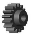 European standard spur gear