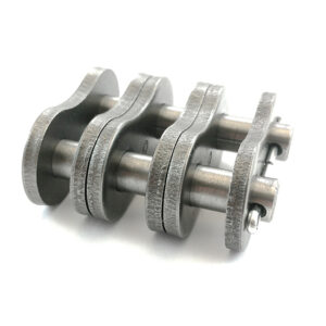 Multiple plate bearing pin chains