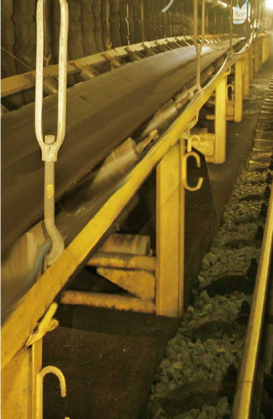 Oil resistant conveyor belt