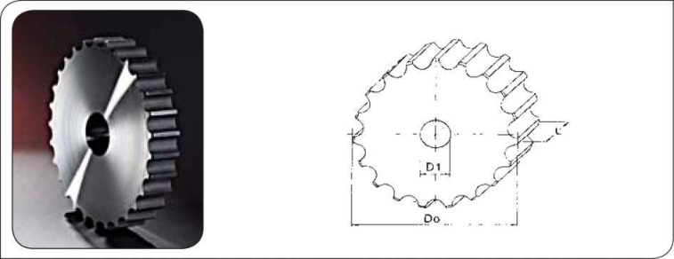 P38.1 Table top sprockets