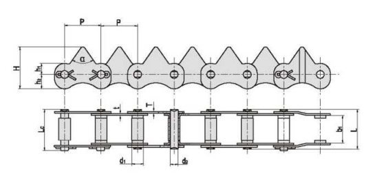 S33XXT series Rice harvester chains