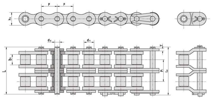 Tractor & ratovator chains