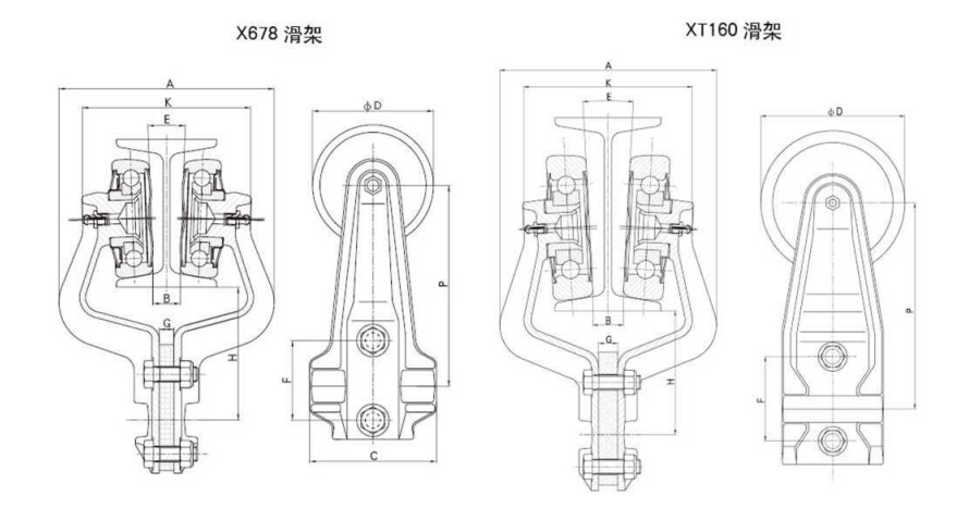 X678 XT160 series trolley